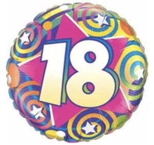 18TH BIRTHDAY BALLOON